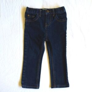 oshkosh b'gosh girl dark wash denim skinny jeans 24 months baby